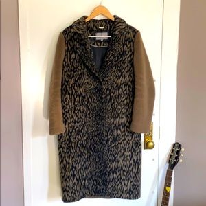 Fantastic Fuzzy Grace & Oliver 2 Button Coat
